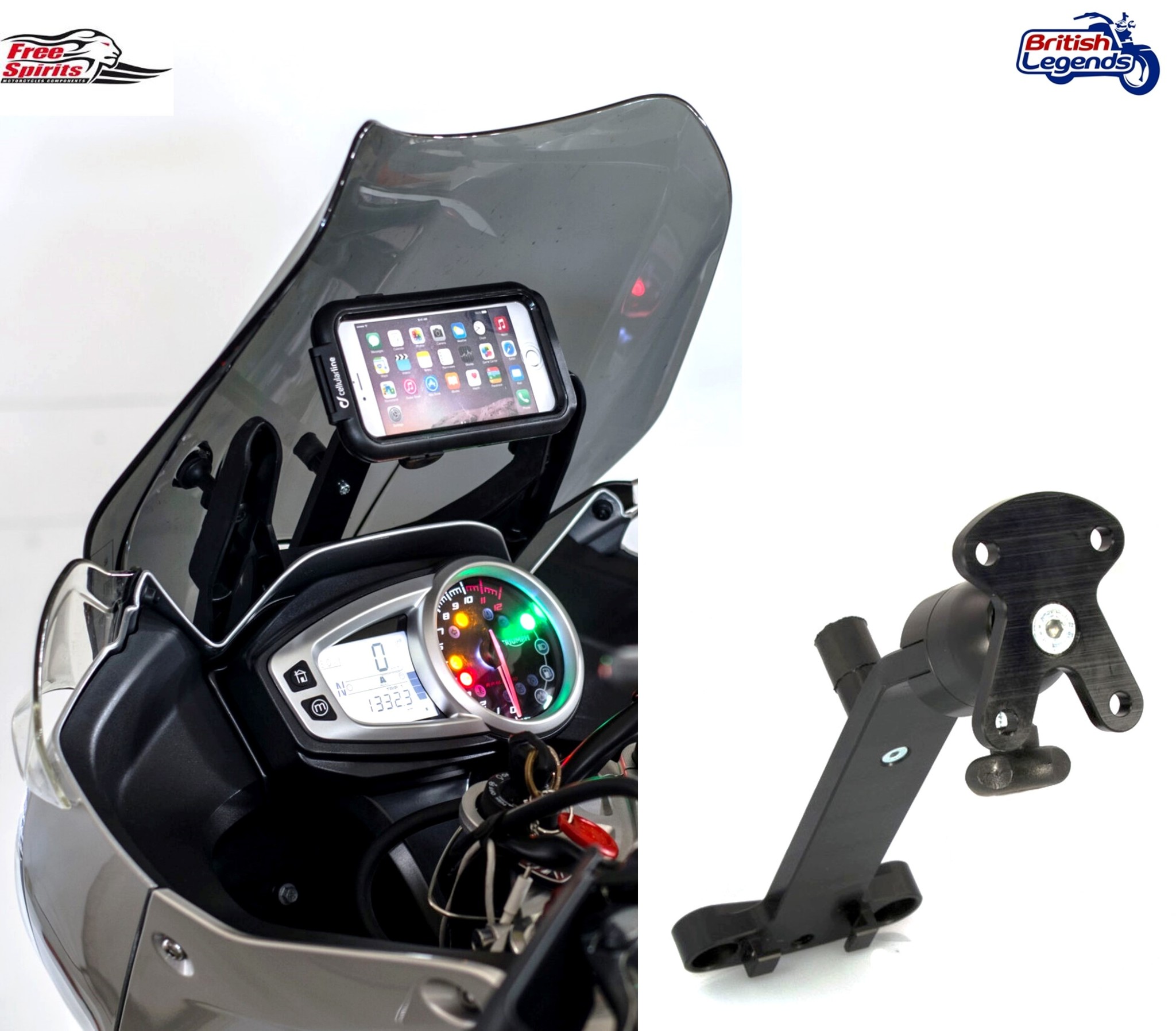 SatNav/GPS Bracket for Triumph Tiger