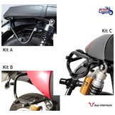 Bolsa Laterale + Soporte para Triumph Thruxton