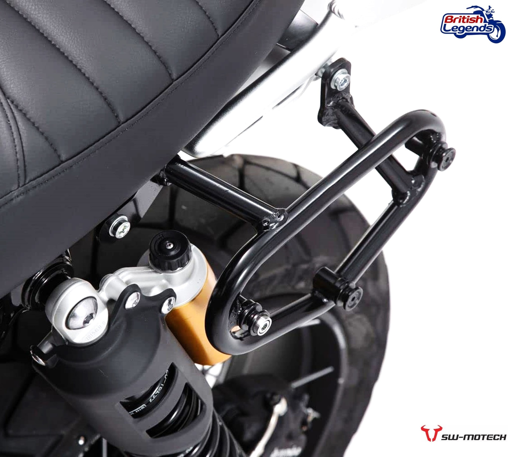 Canvas Saddle Bag Kit for Triumph Scrambler