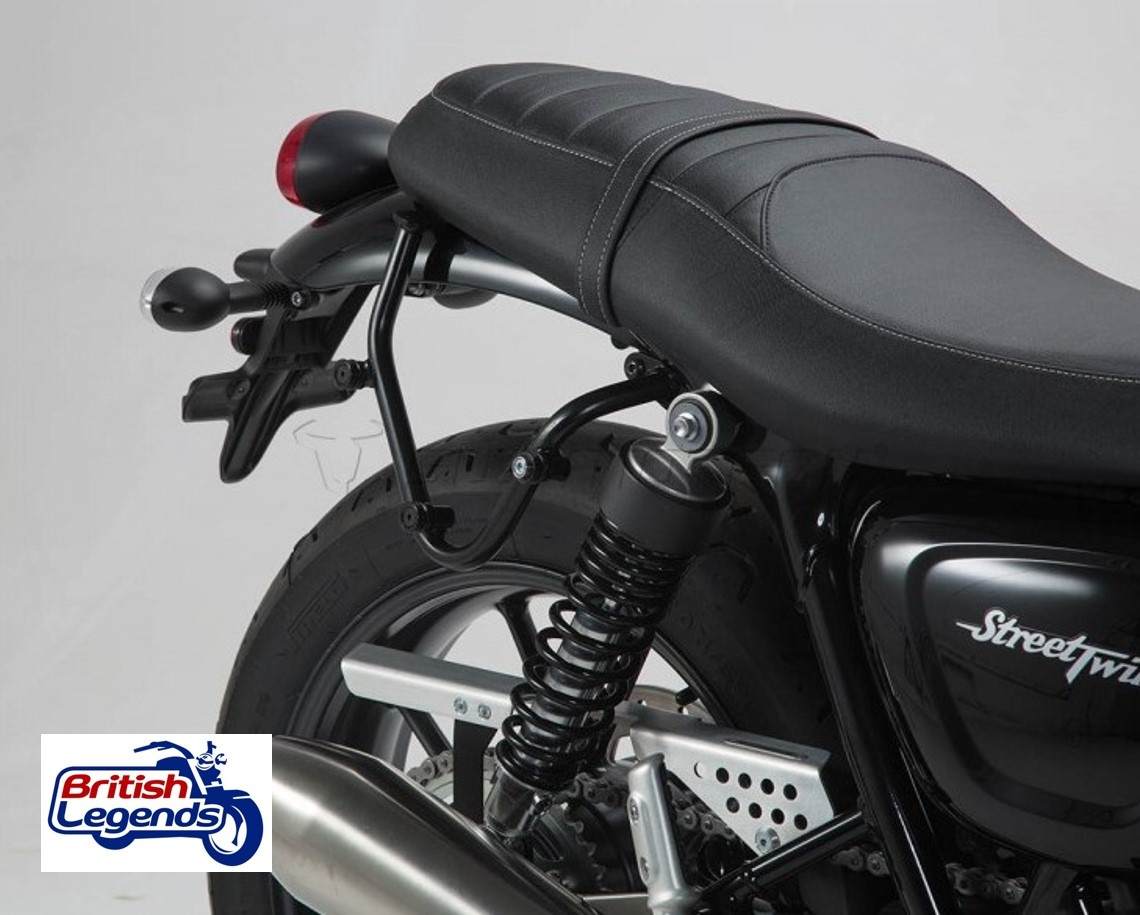 Bolsa Laterale + Soporte para Triumph Street/Speed Twin