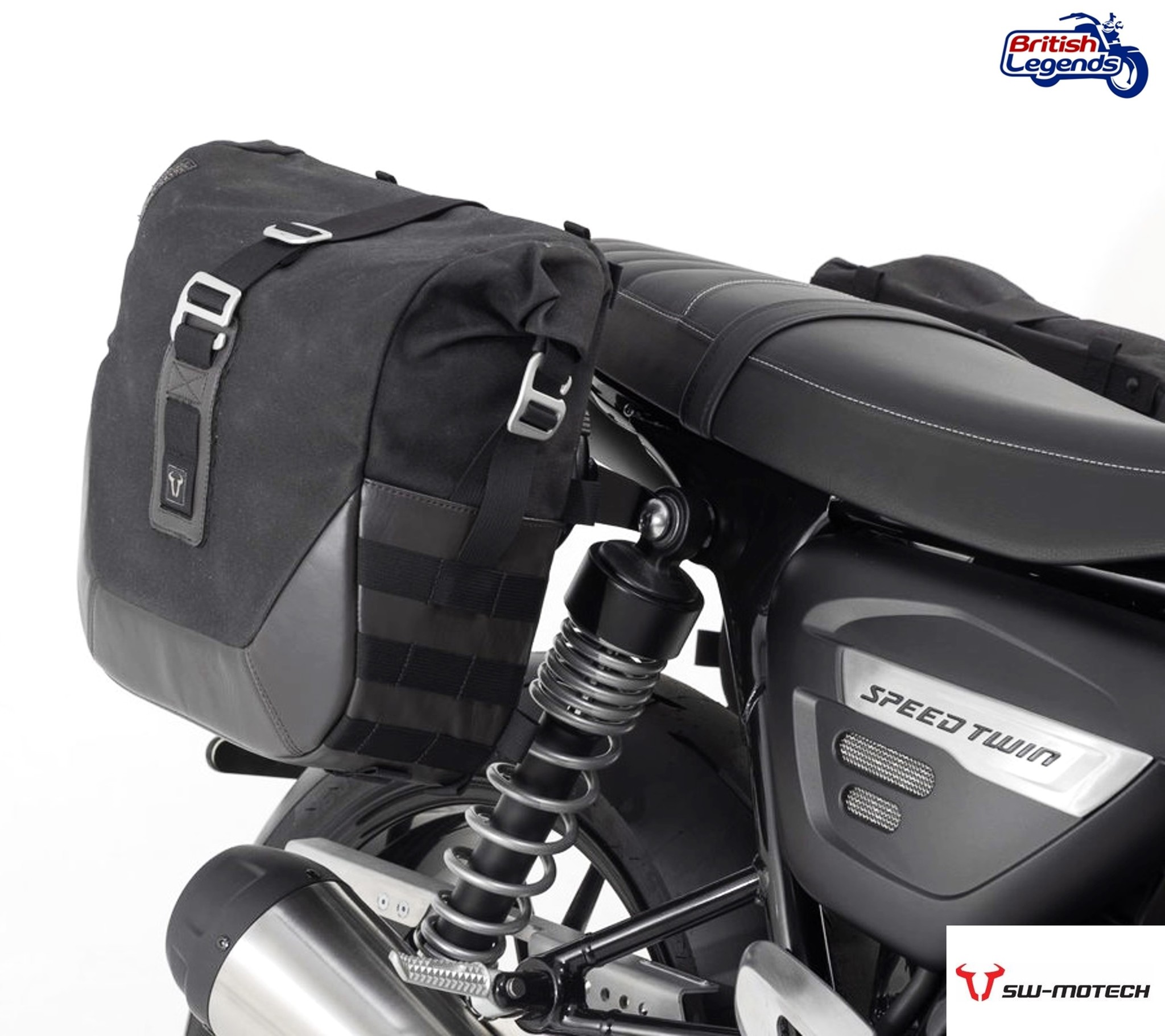 Bolsa Laterale + Soporte para Triumph Street/Speed Twin