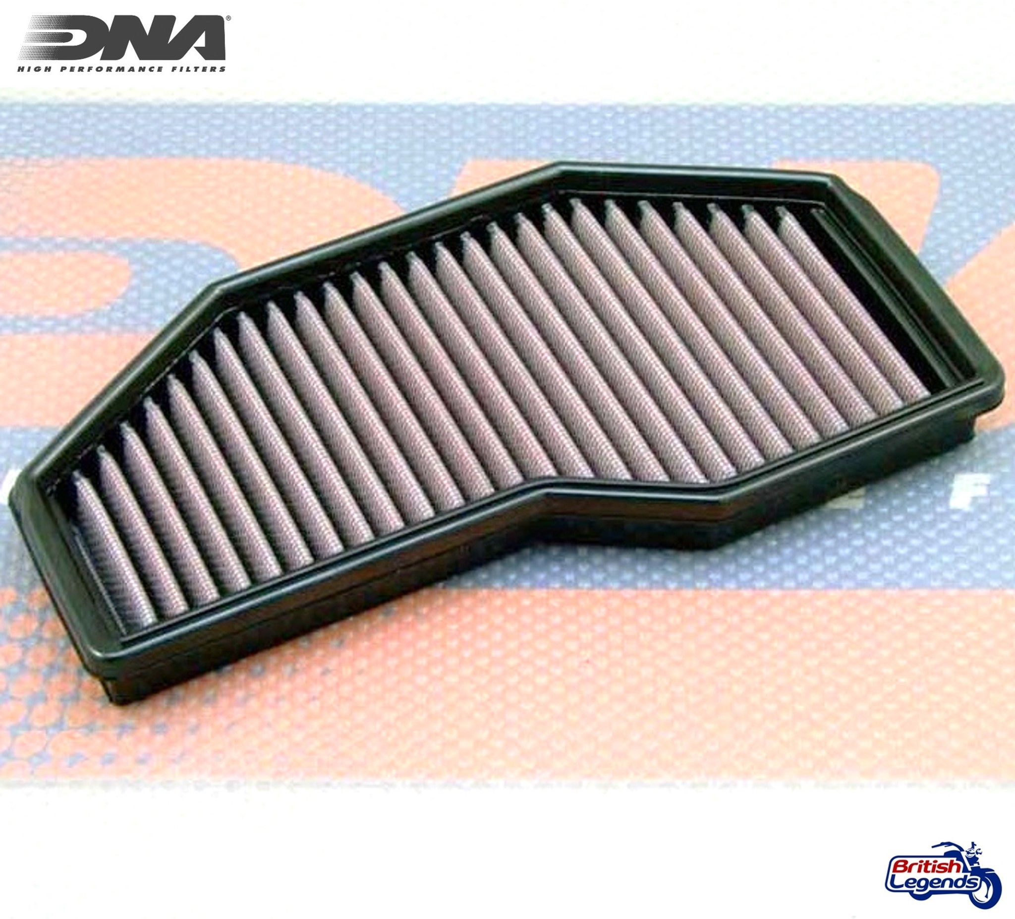 Filtre Haut-Débit pour Triumph Triples 1050cc