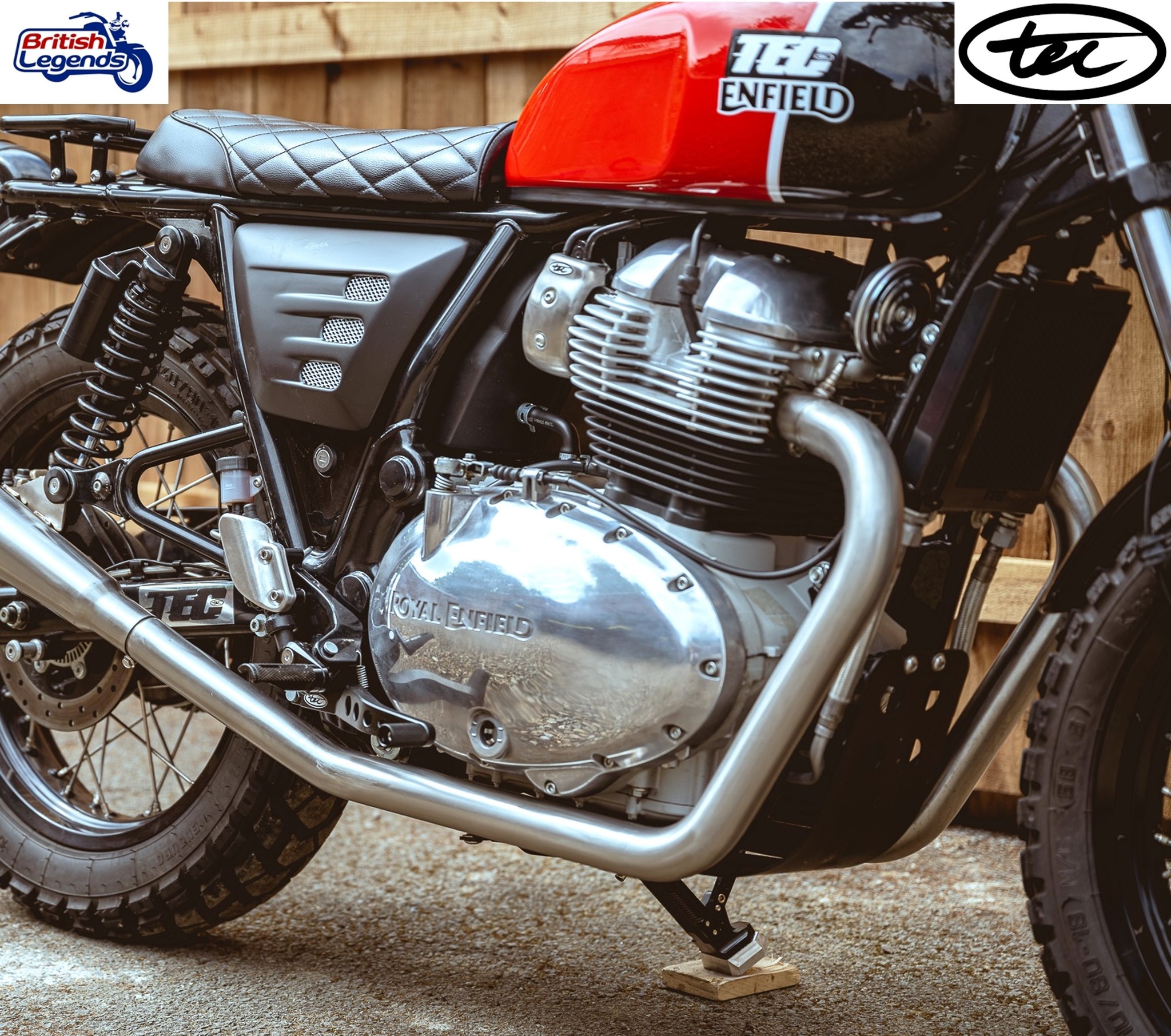 Stainless Steel Downpipes for Royal-Enfield 650cc