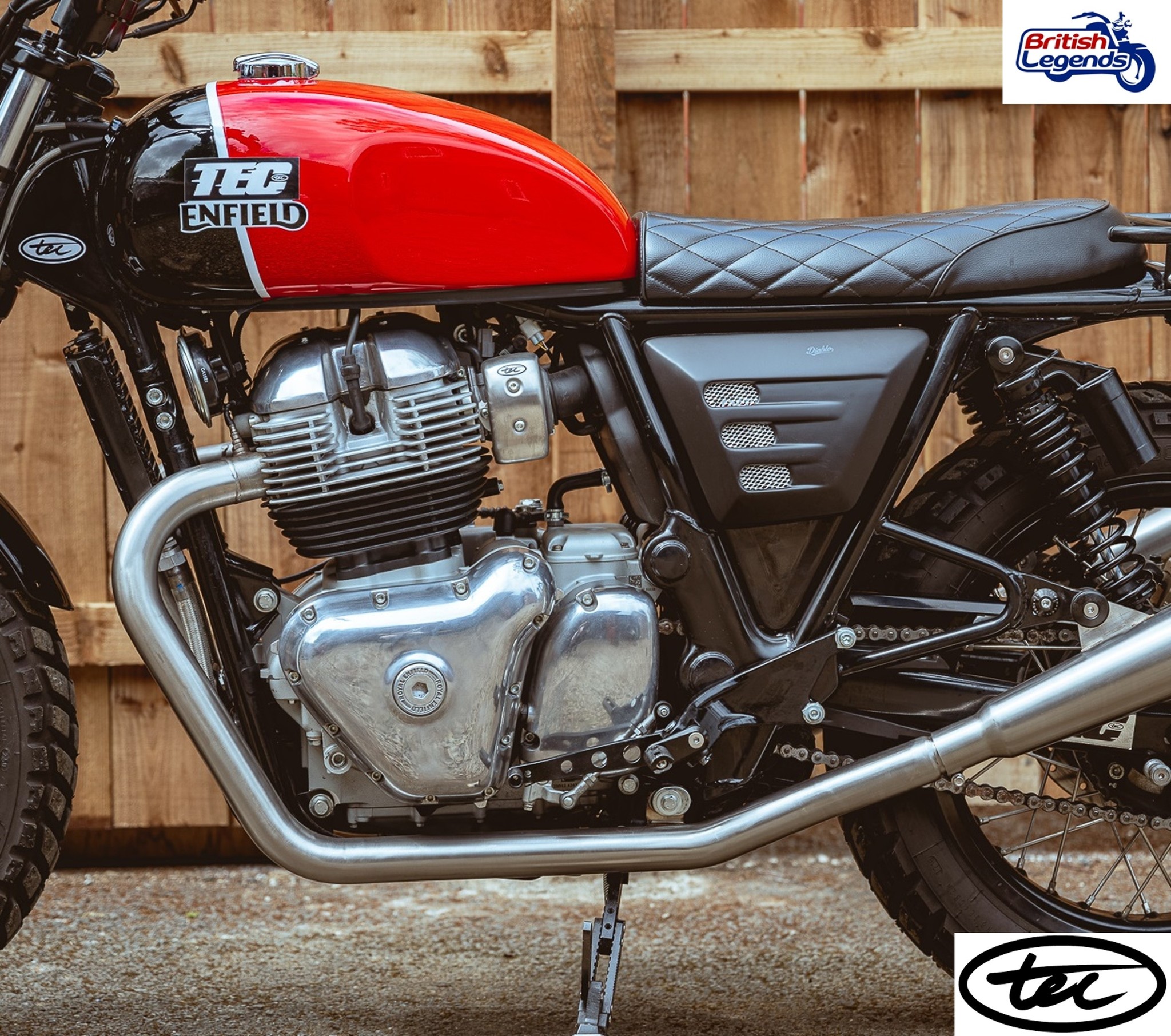 Collecteurs Inox "Big Bore" pour Royal-Enfield 650cc