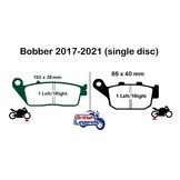 Sintered Brake Pads for Bobber & Speedmaster 1200