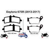 Plaquettes Sintérisées pour Triumph Daytona 675