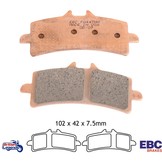 Plaquettes Sintérisées pour Triumph Daytona 675