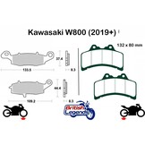 Ferodo Eco-Friction for Kawasaki W650/W800