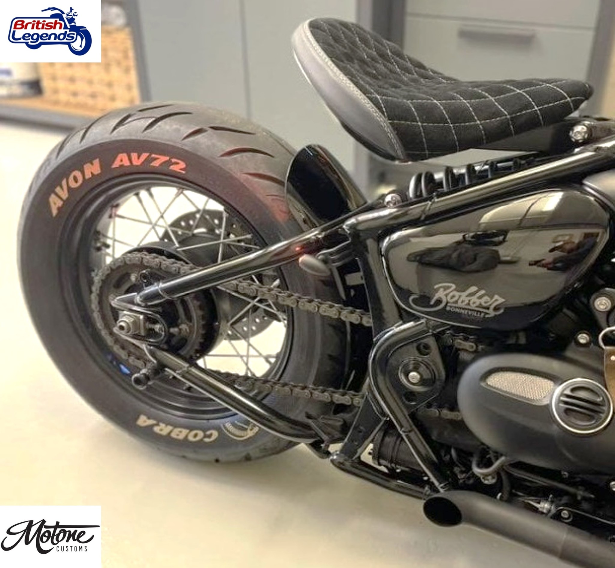 Supports de Clignotants AR pour Triumph Bobber