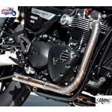 Escape Inox Nautilus 2en2 para Triumph Twins