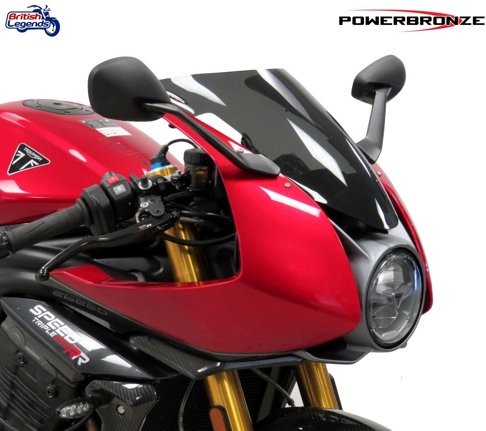 Pare-Brise Fumé pour Triumph Speed Triple 1200RR