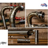 Escape Inox Nautilus 2en2 para Triumph Twins