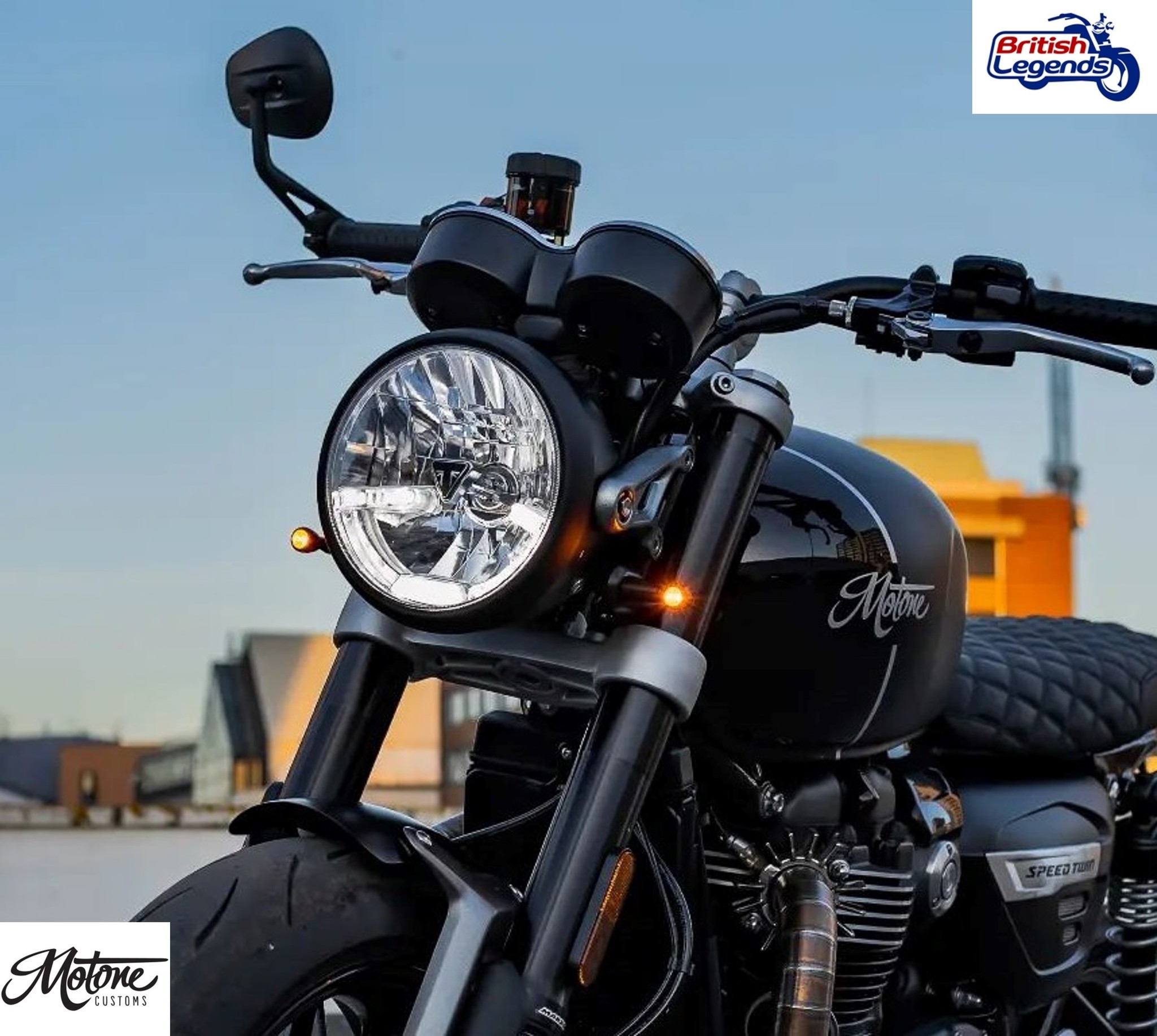 Intermitentes Pico LED Motone en Aluminio Sólido