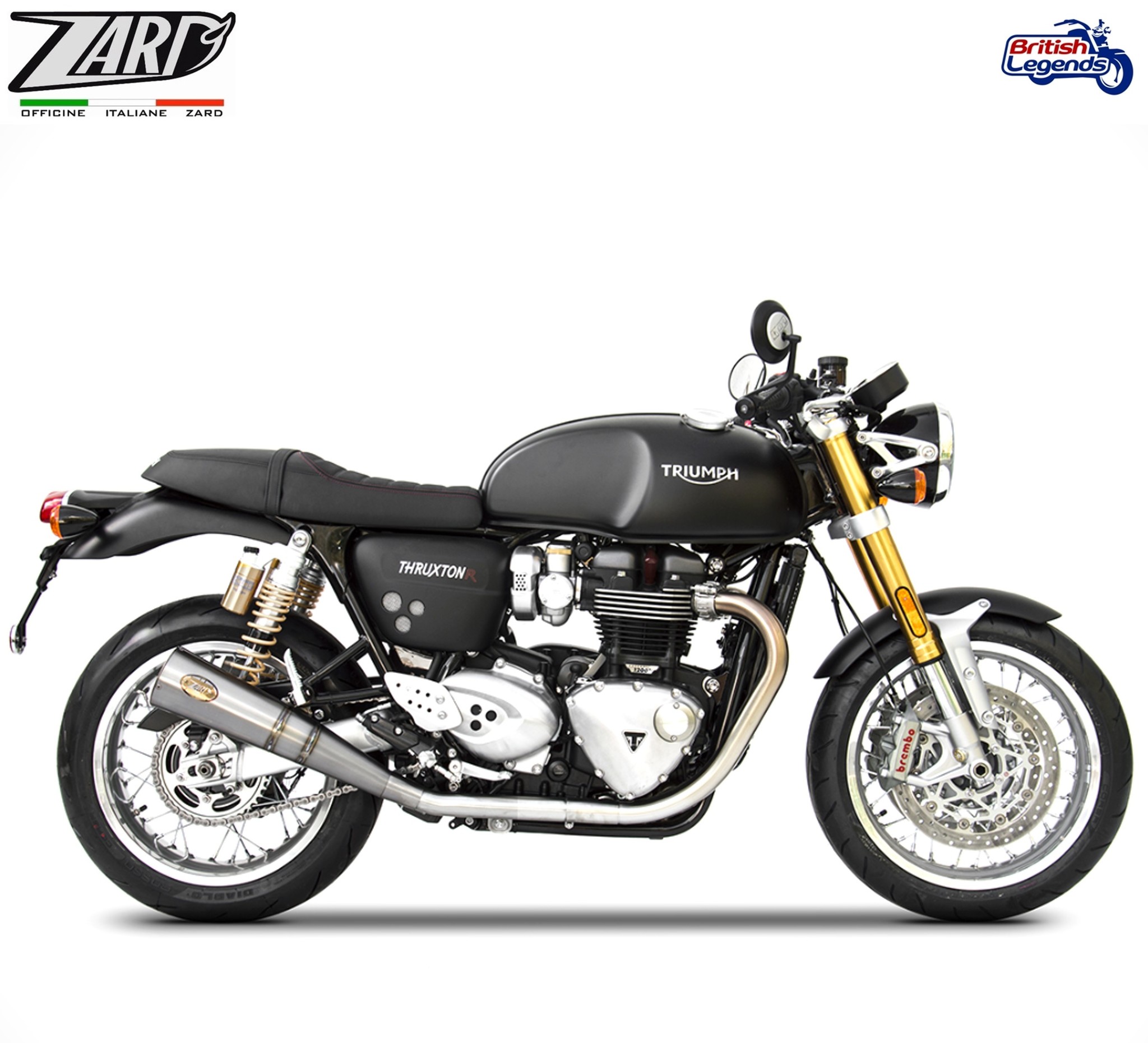 Silencieux Zard pour Triumph Thruxton R