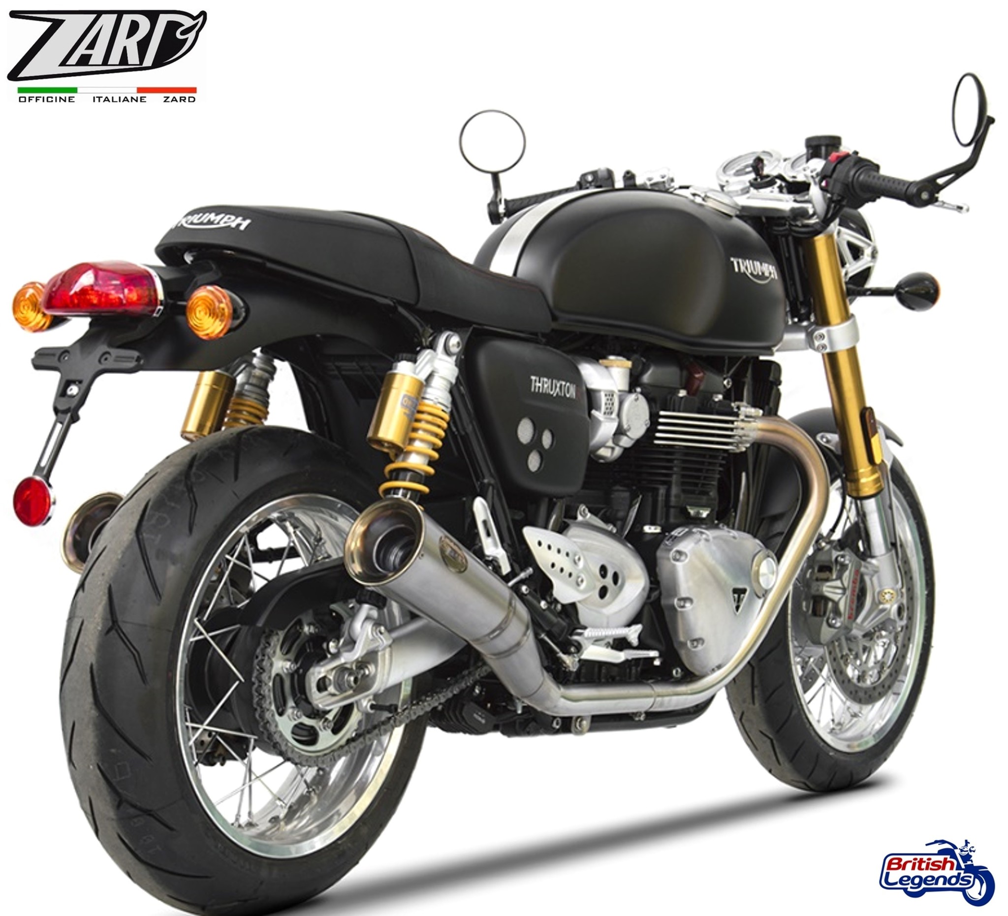 Zard Silencers for Thruxton 1200 R (2016-2021)