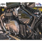 Sangle de Batterie en Cuir pour Triumph Bobber
