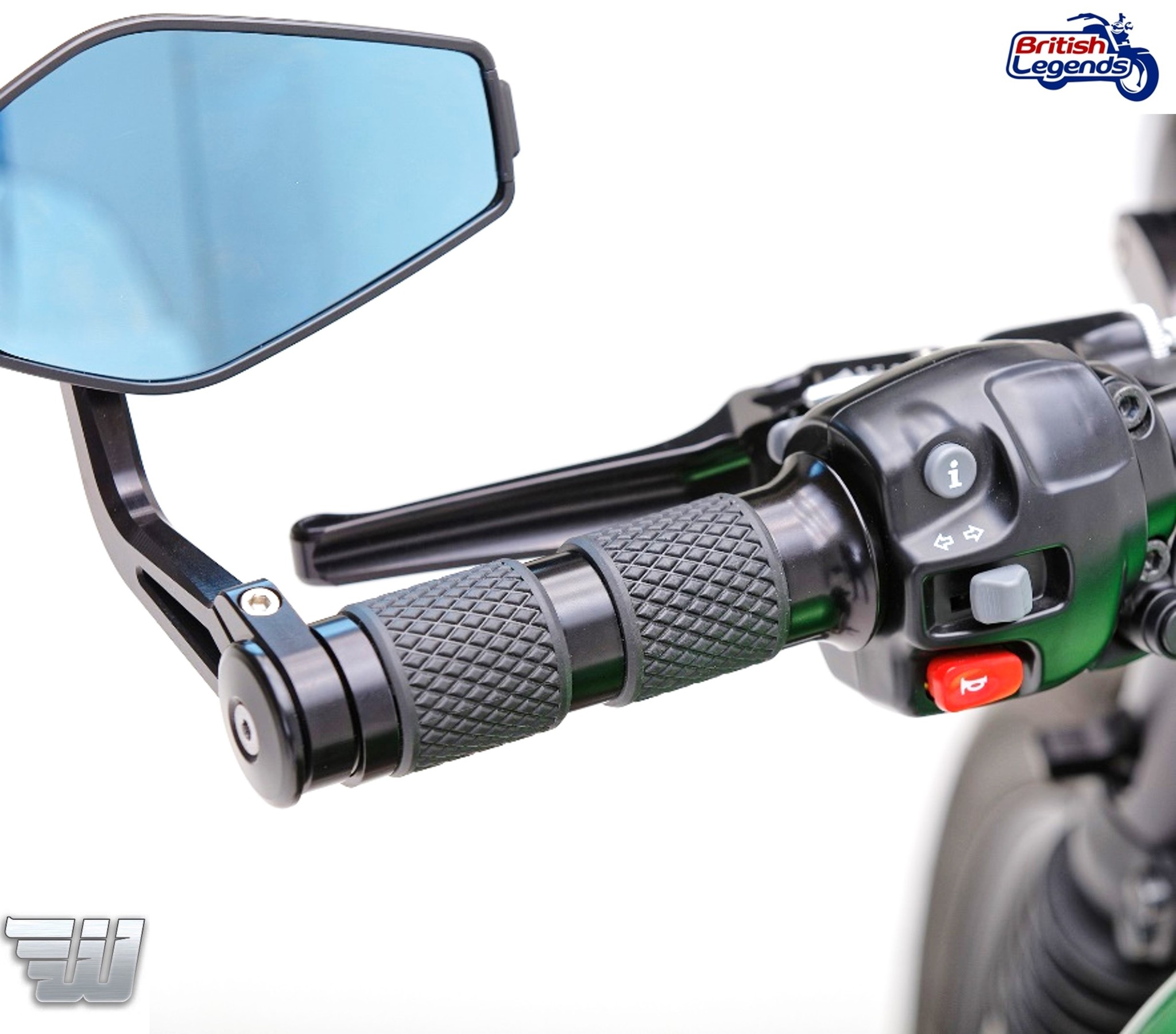 Ergonomic Rubber/Metal Grips