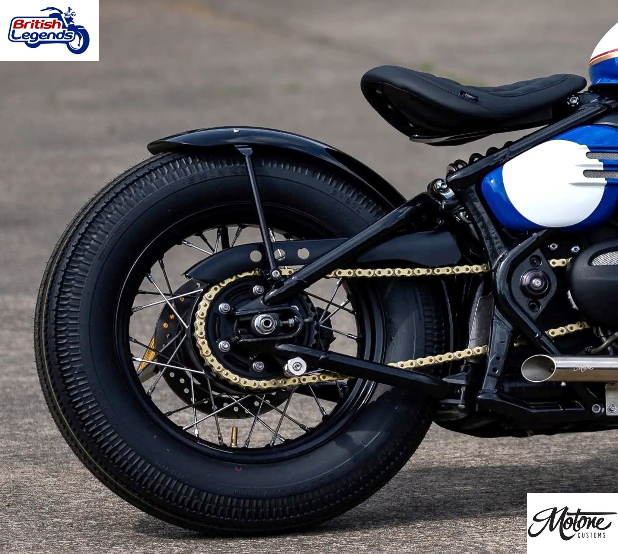 Garde-Boue Arrière Rialto pour Triumph Bobber