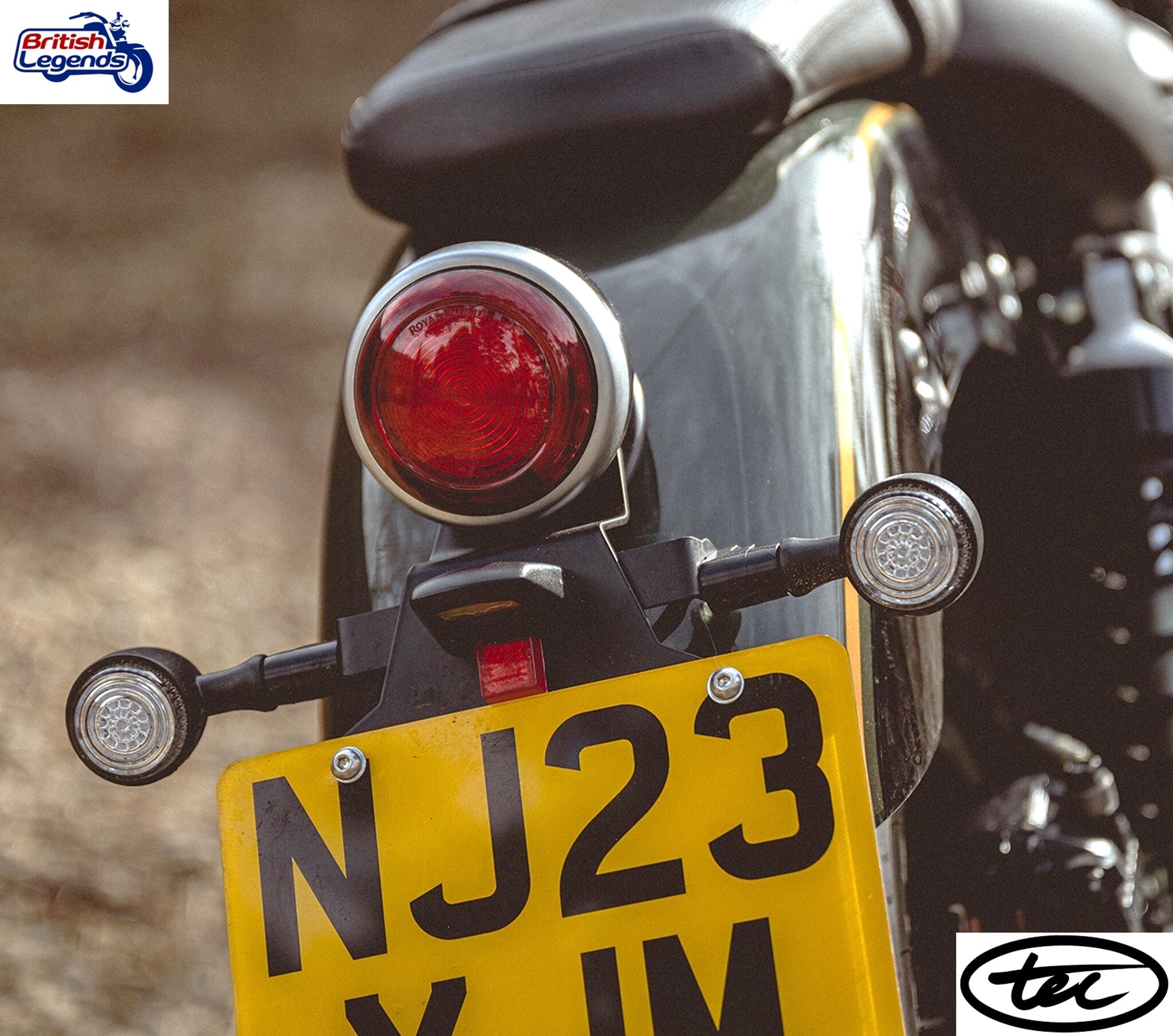 Porte-Plaque Court pour Meteor 350/650