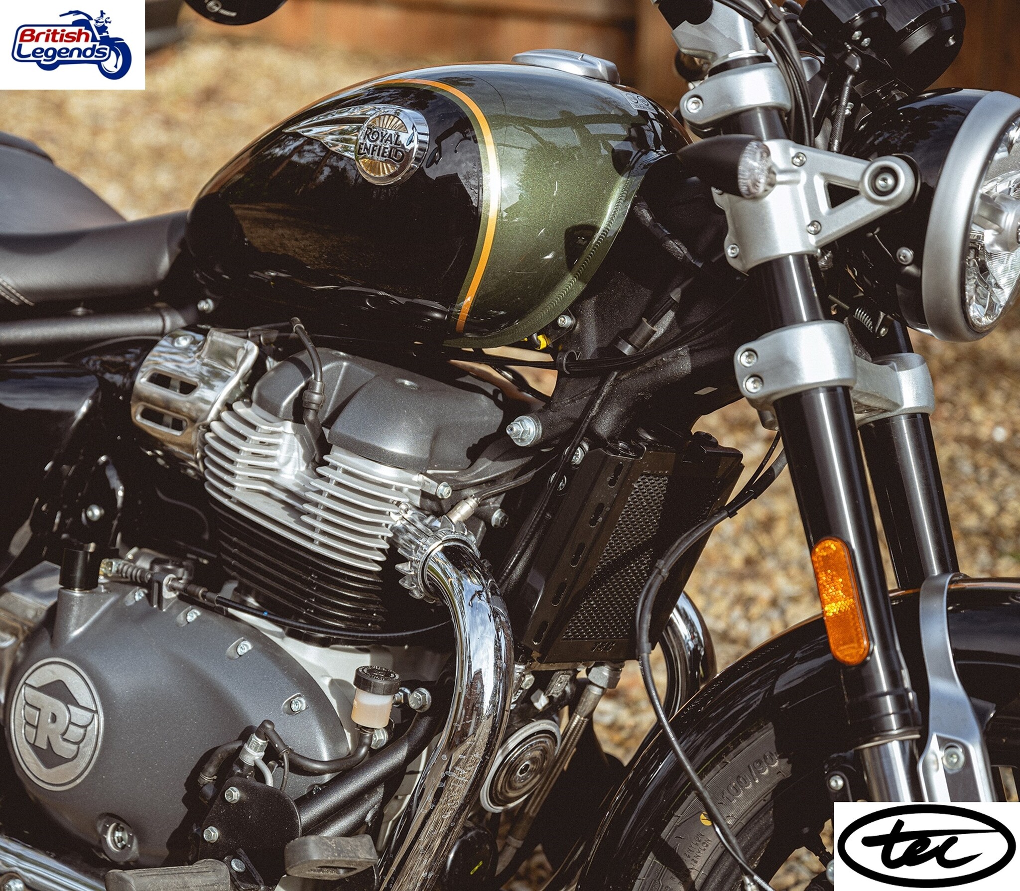 Protección de Radiator de Aceite de Royal-Enfield