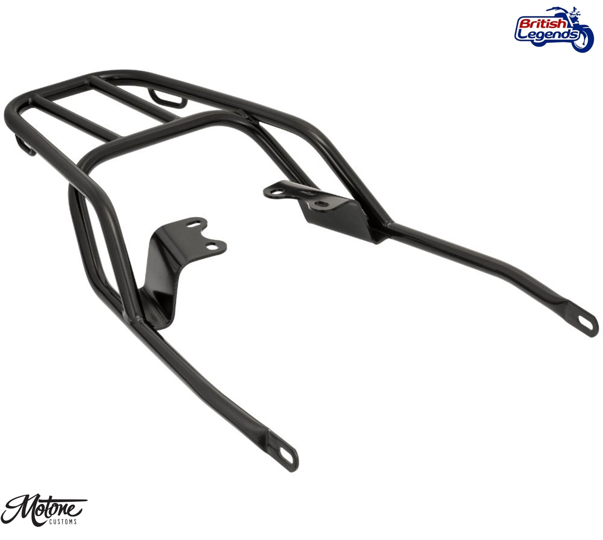 Portaequipajes de Inox para Triumph Twins