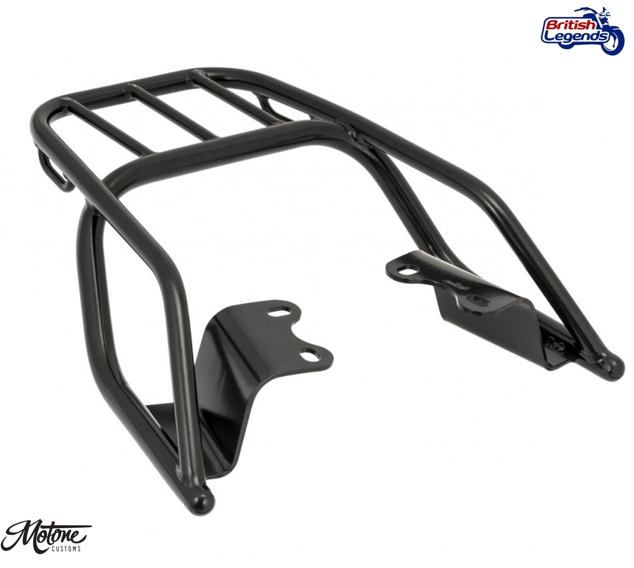 Porte-Bagages en Tube d'Inox pour Triumph Twins