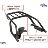 Porte-Bagages en Tube d'Inox pour Triumph Twins