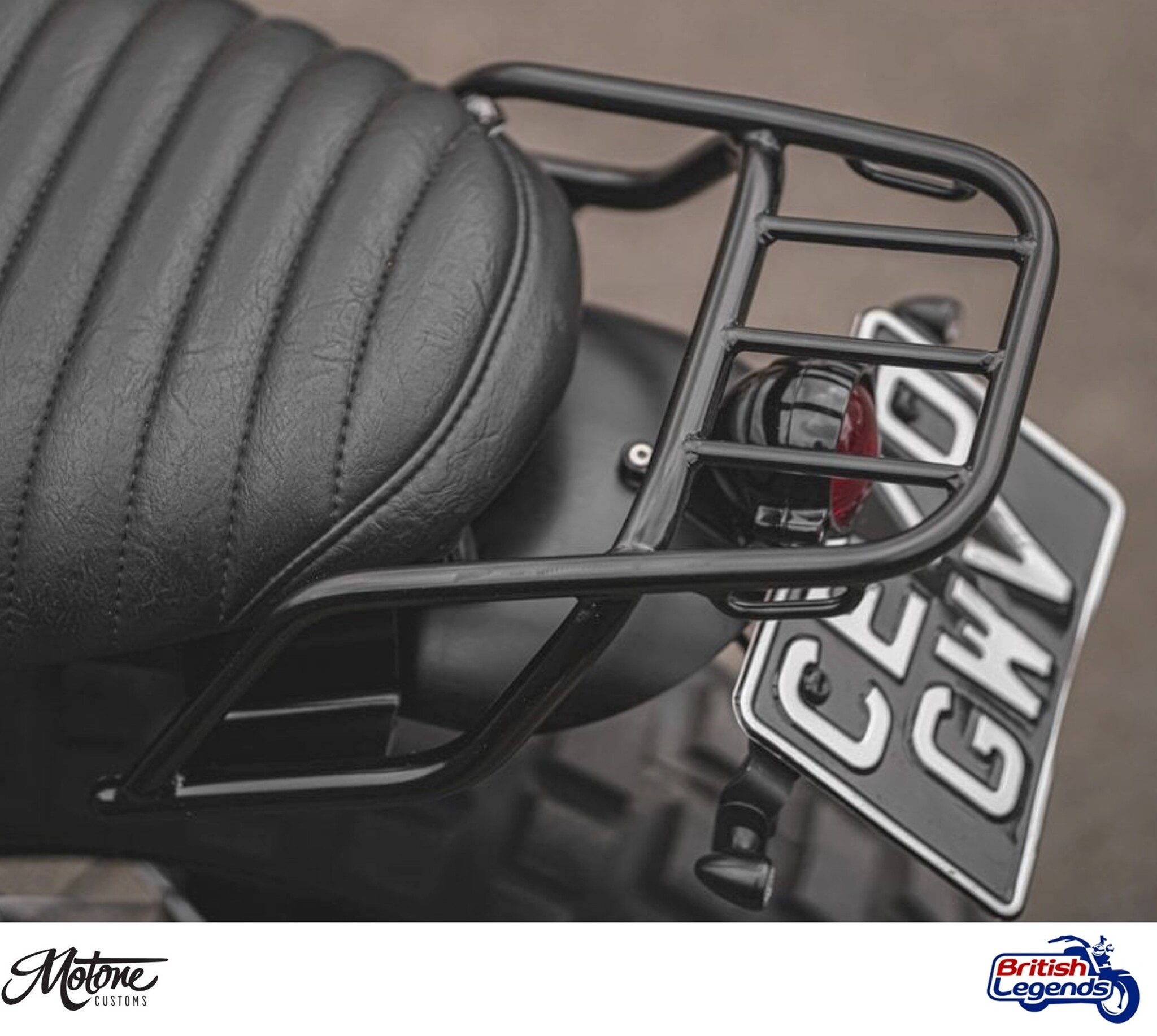 Portaequipajes de Inox para Triumph Twins