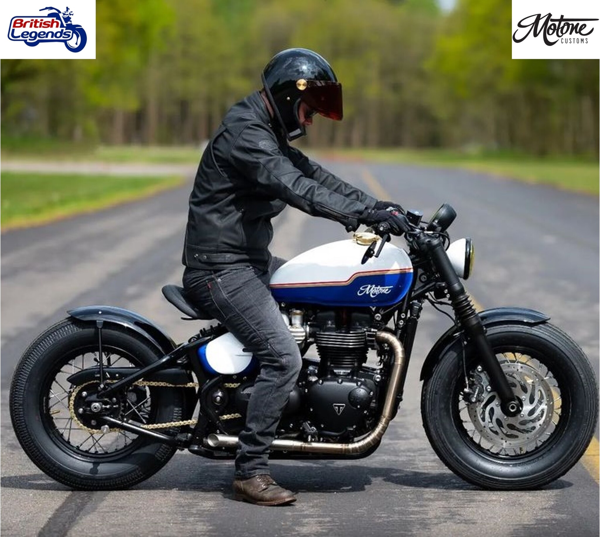 Garde-Boue Arrière Rialto pour Triumph Bobber