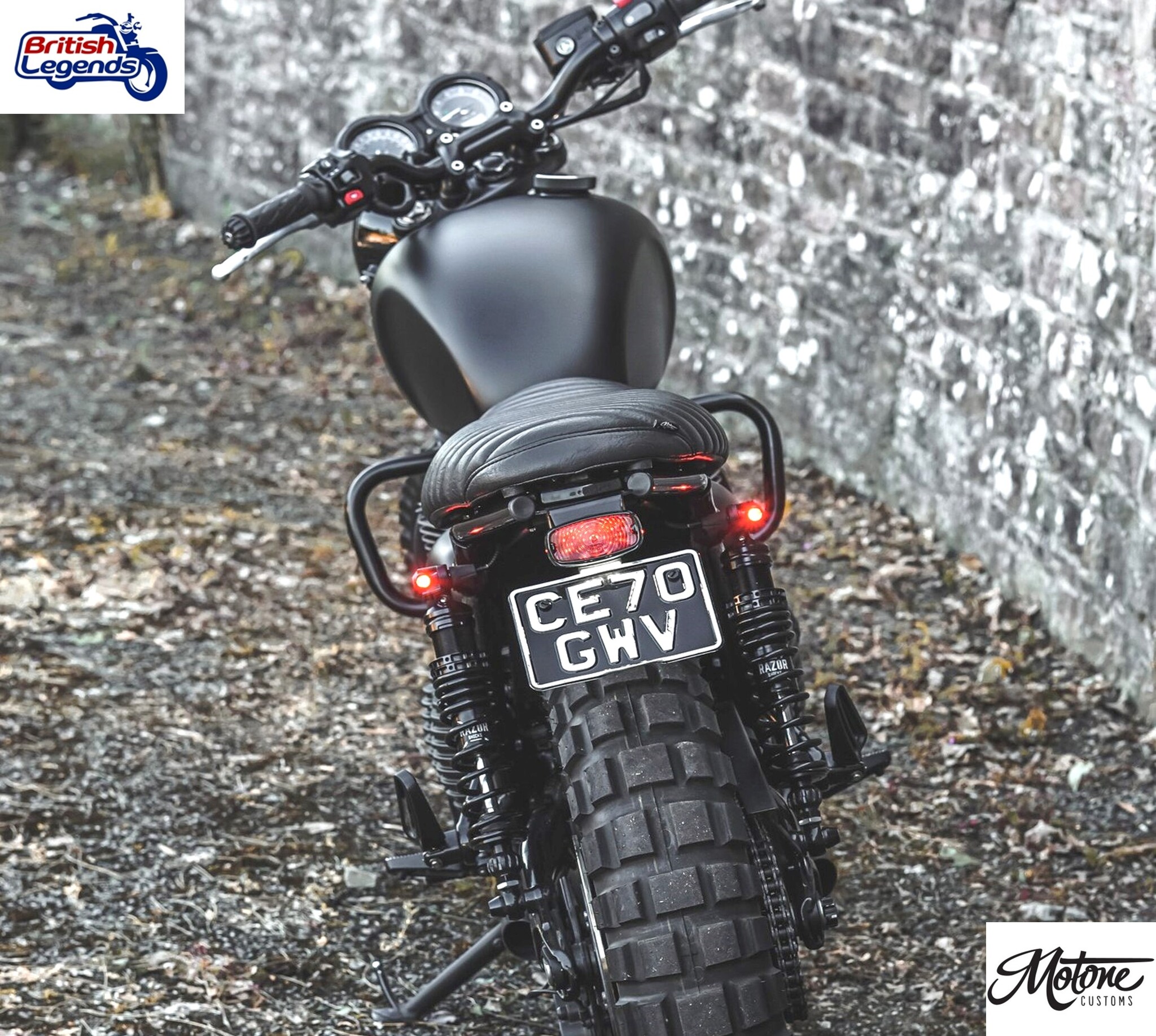 Stainless Steel Engine Guards for Triumph Twins