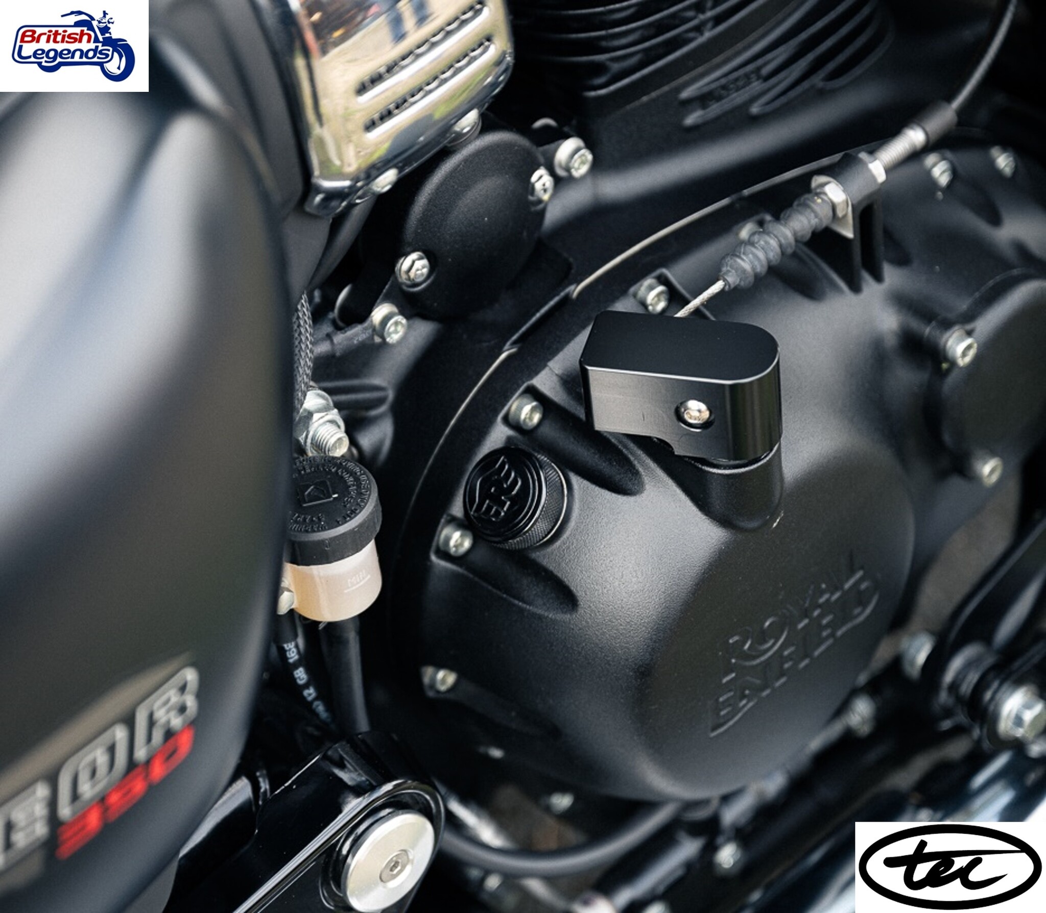 Clutch Dress-Up Cover for Royal-Enfield 350/650cc