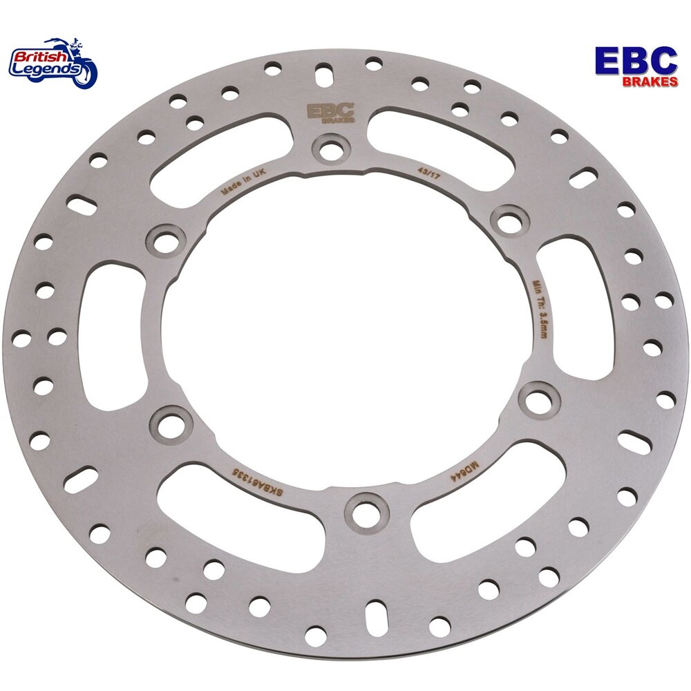 Accossato Bremsbelag Agpa72or Organisch – Für Triumph 955 Tiger (2001–2004), 102 X 39 X 8,1 Mm