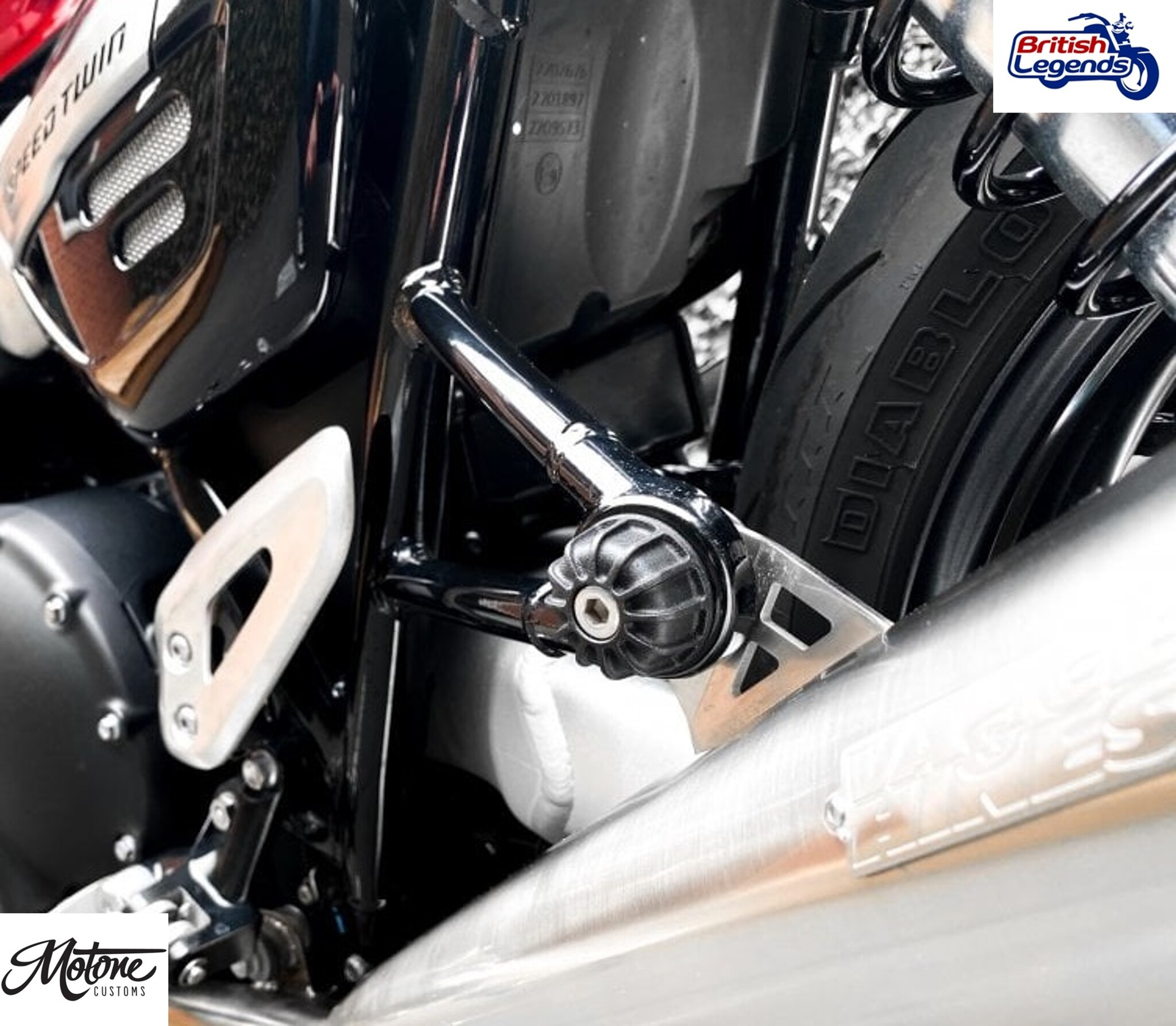 Foot-Peg Blanks for Triumph motorbikes