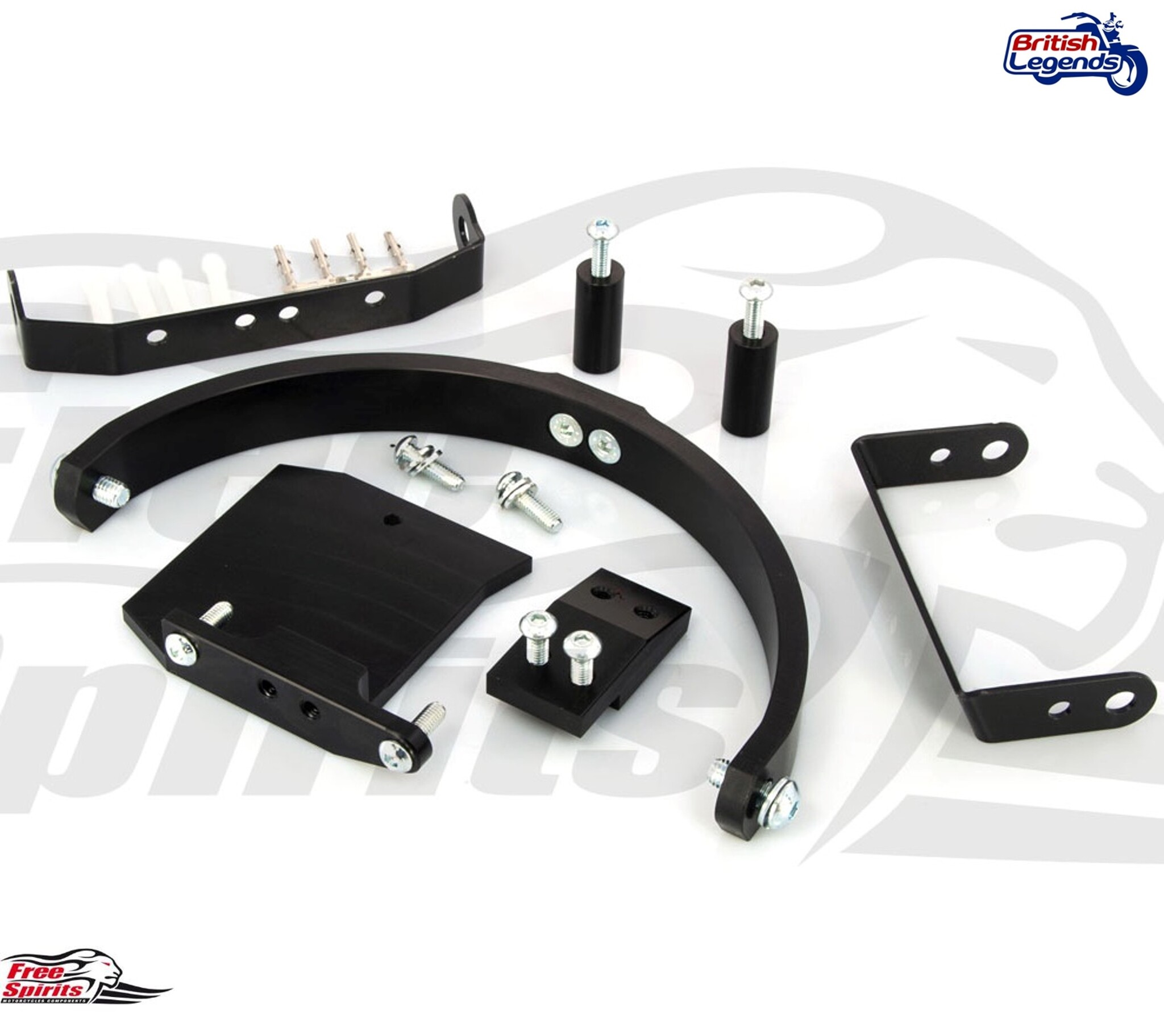 Kit de reubicación de faros en Triumph Bonneville