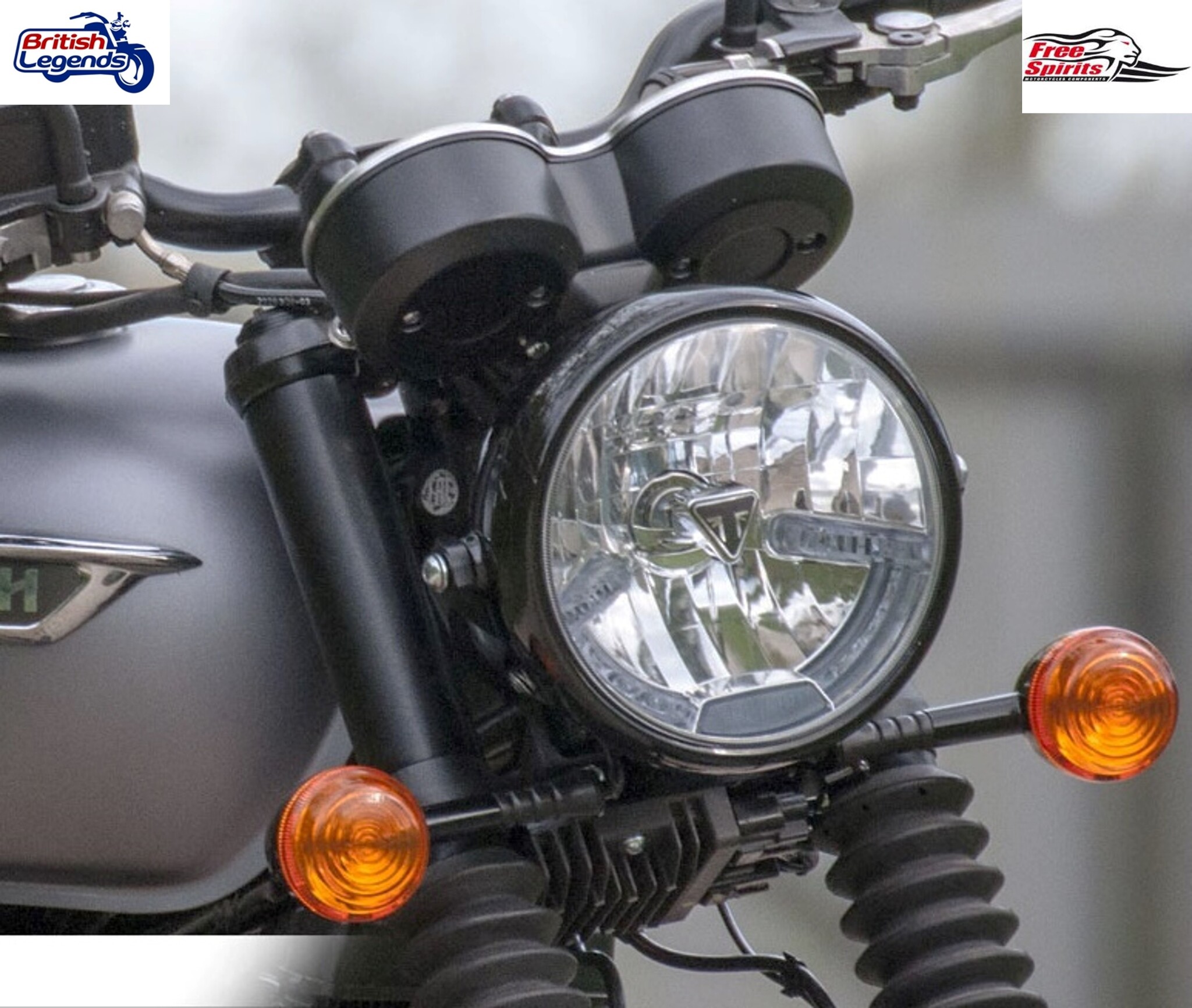 Kit to Relocate the Headlight on Triumph Bonneville