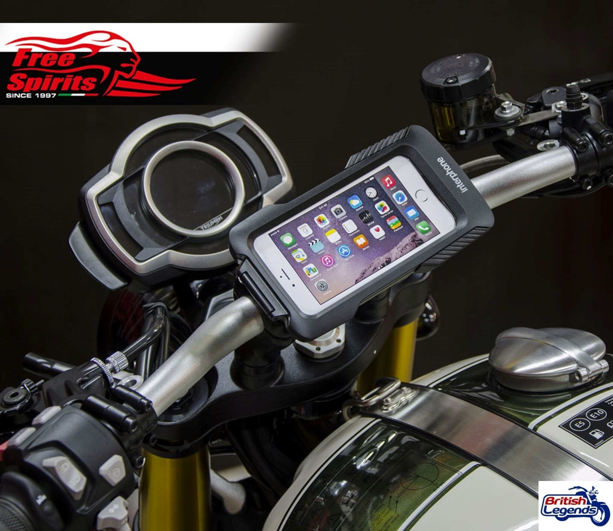 SatNav/GPS Bracket for Triumph Twins