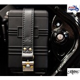 Leather Battery Strap for Triumph Bobber