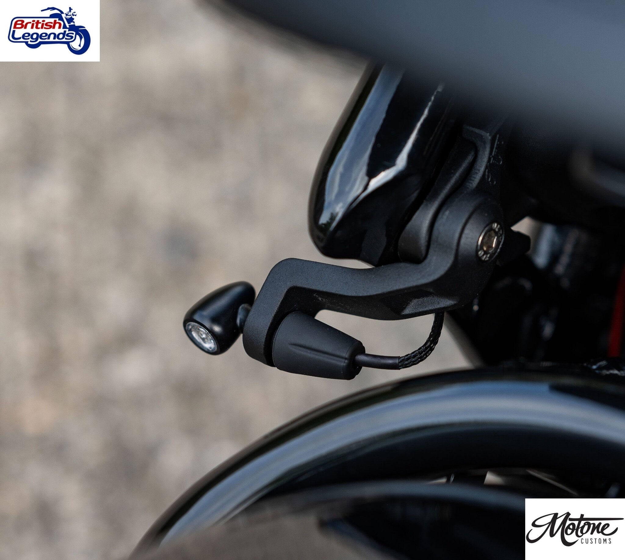 Supports de Clignotants AR pour Triumph Bobber