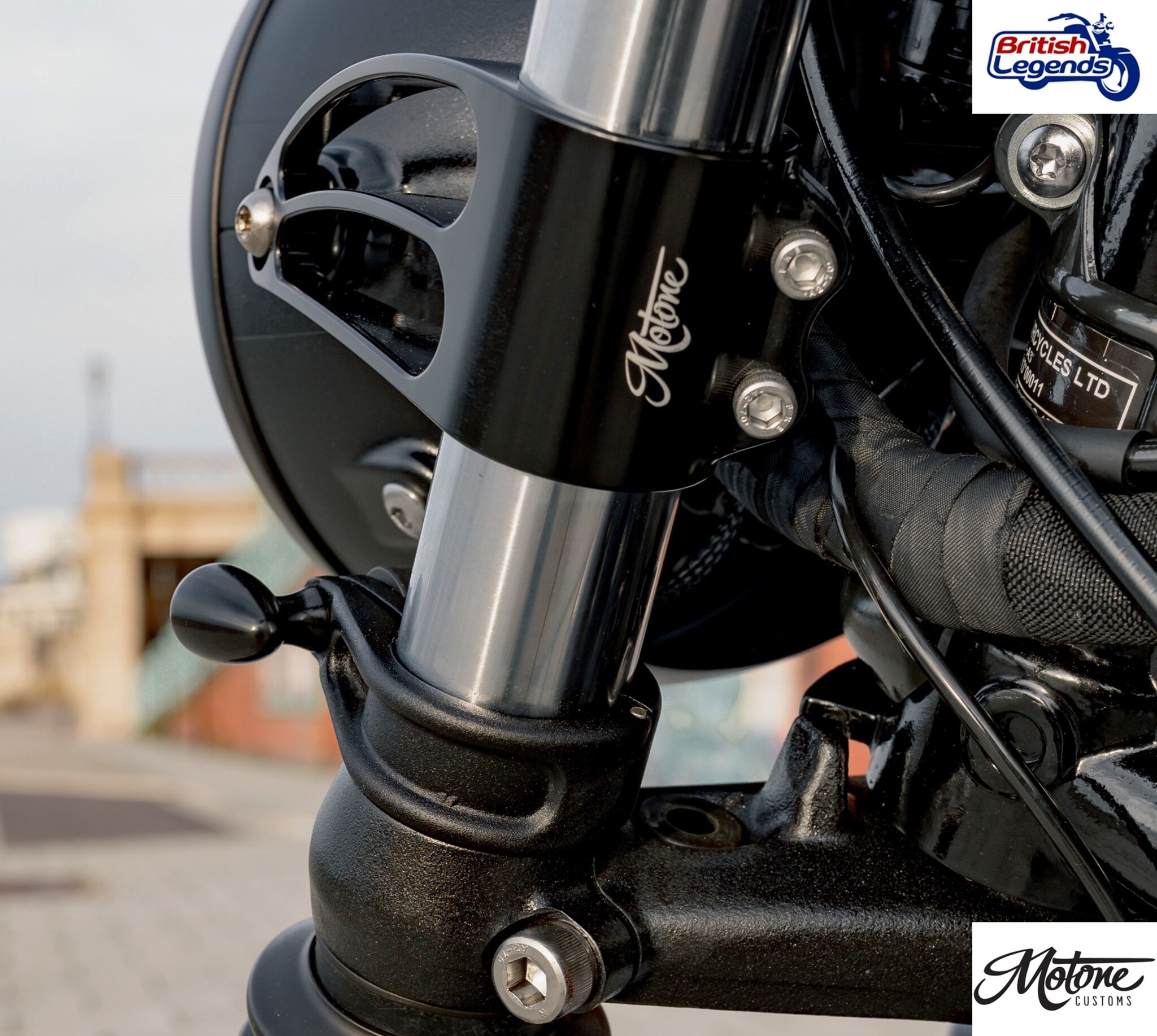 Fork Indicator / Turn Signal Clamps (pair)