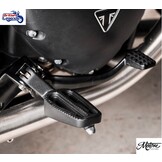 Stainless Steel Footrests for Triumph motorcycles