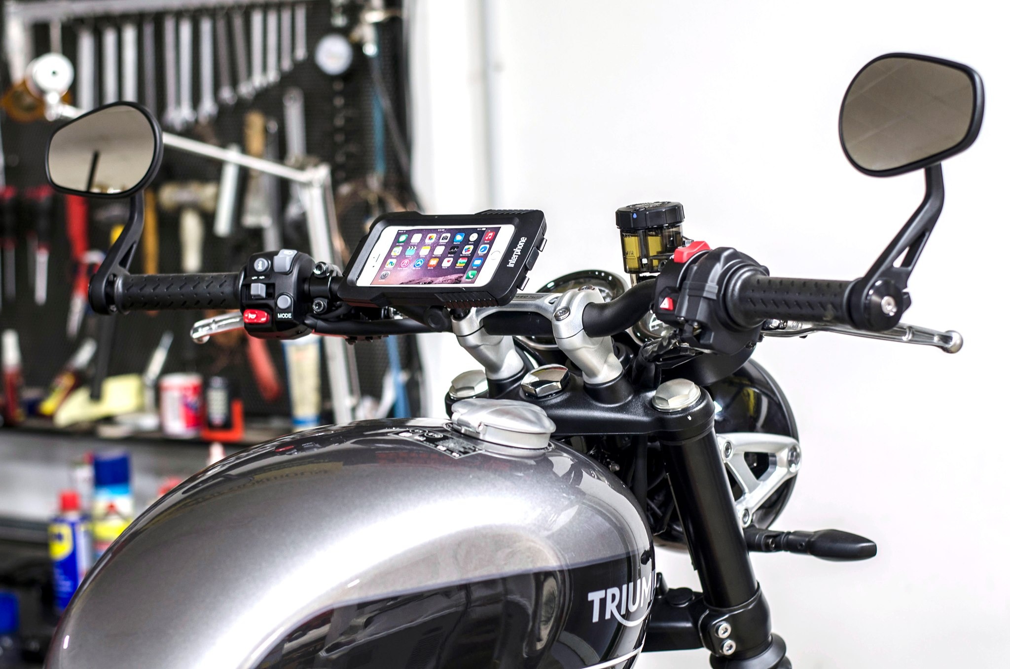 SatNav/GPS Bracket for Triumph Twins