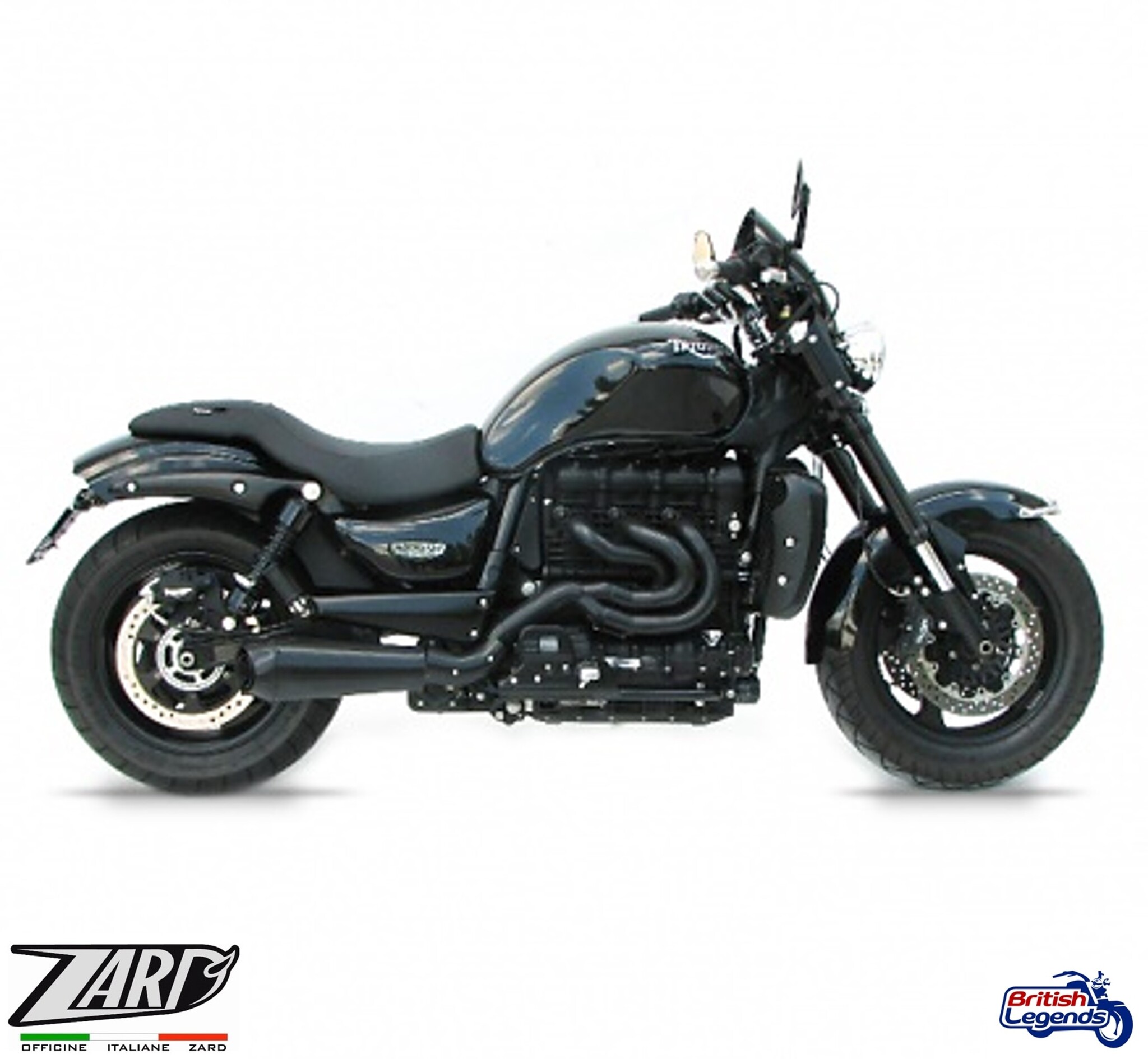 Escape Zard 3 en 1 para Triumph Rocket III