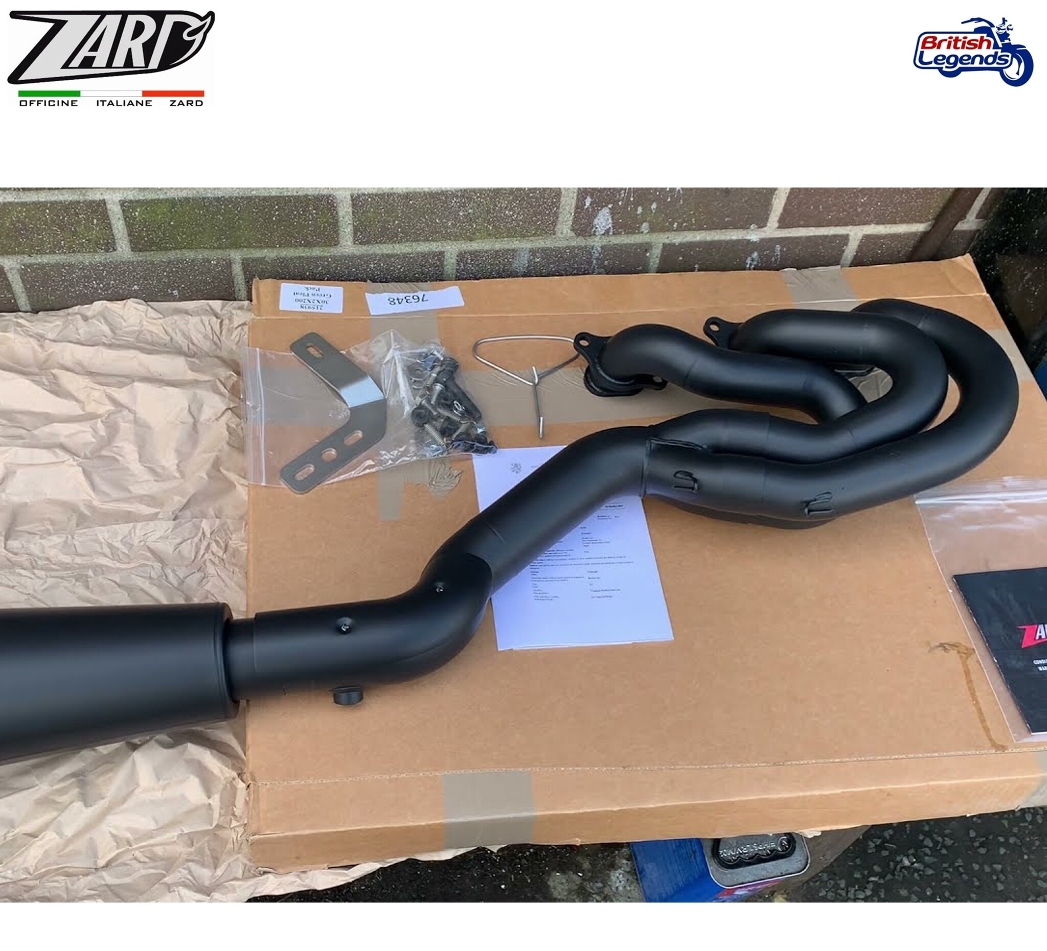 Escape Zard 3 en 1 para Triumph Rocket III