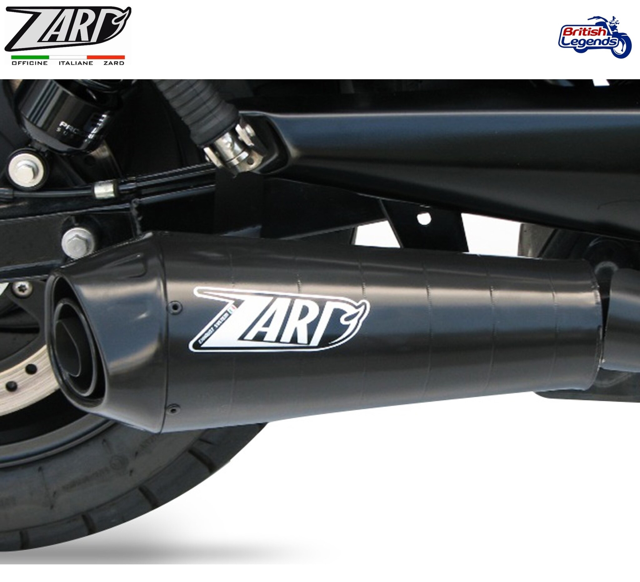 Escape Zard 3 en 1 para Triumph Rocket III