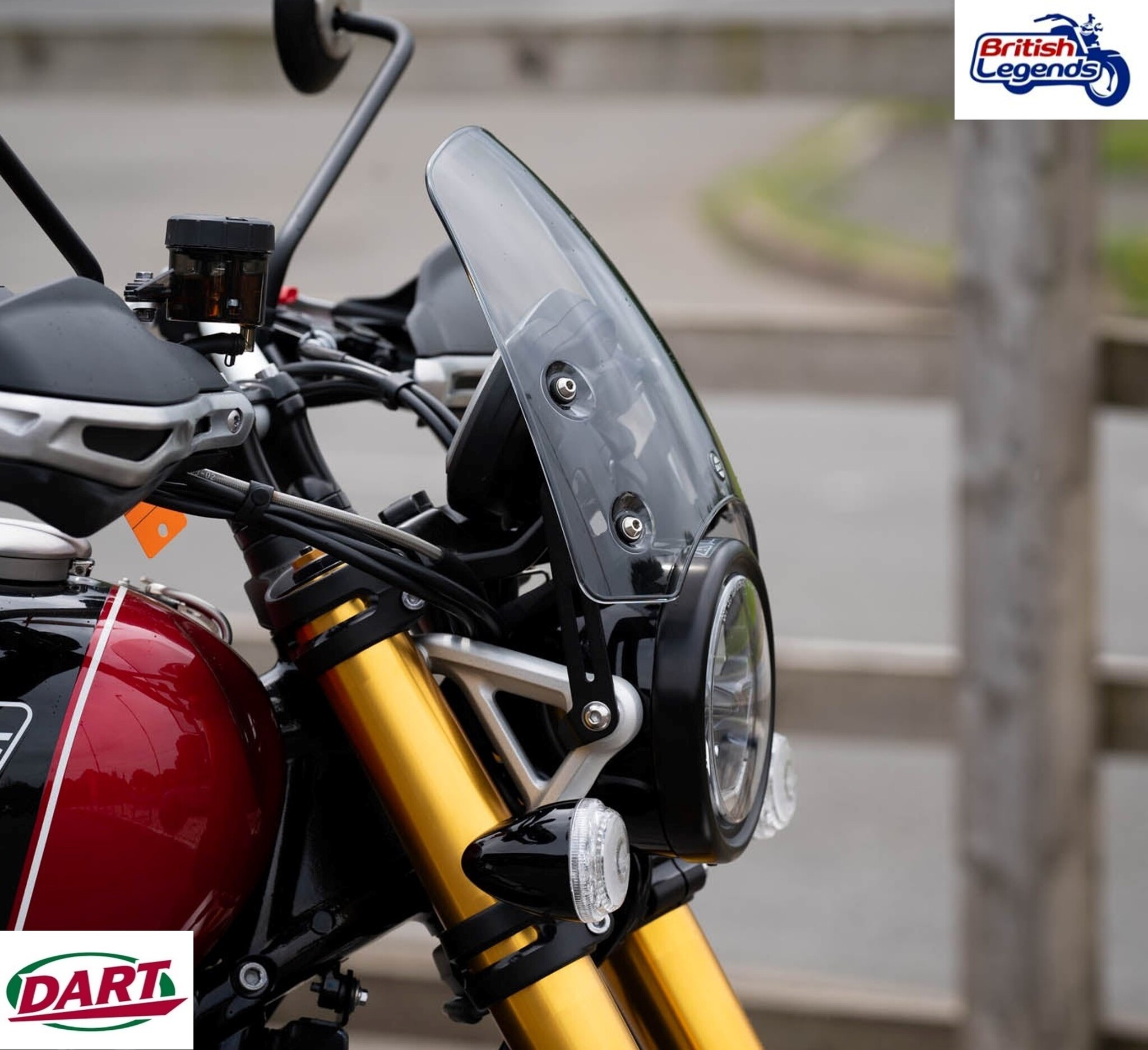 Parabrisas Dart para Triumph Scrambler 1200