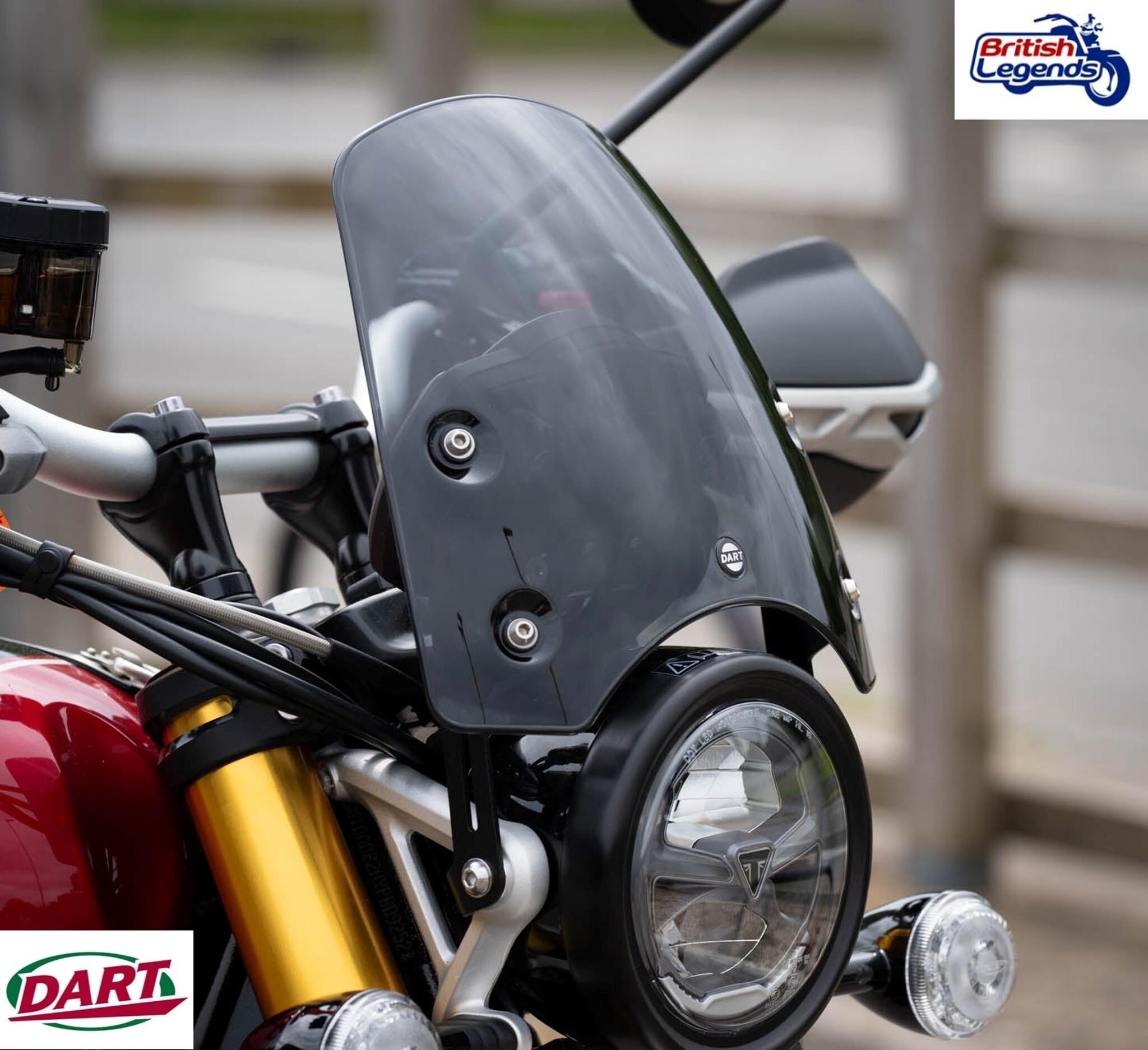 Parabrisas Dart para Triumph Scrambler 1200