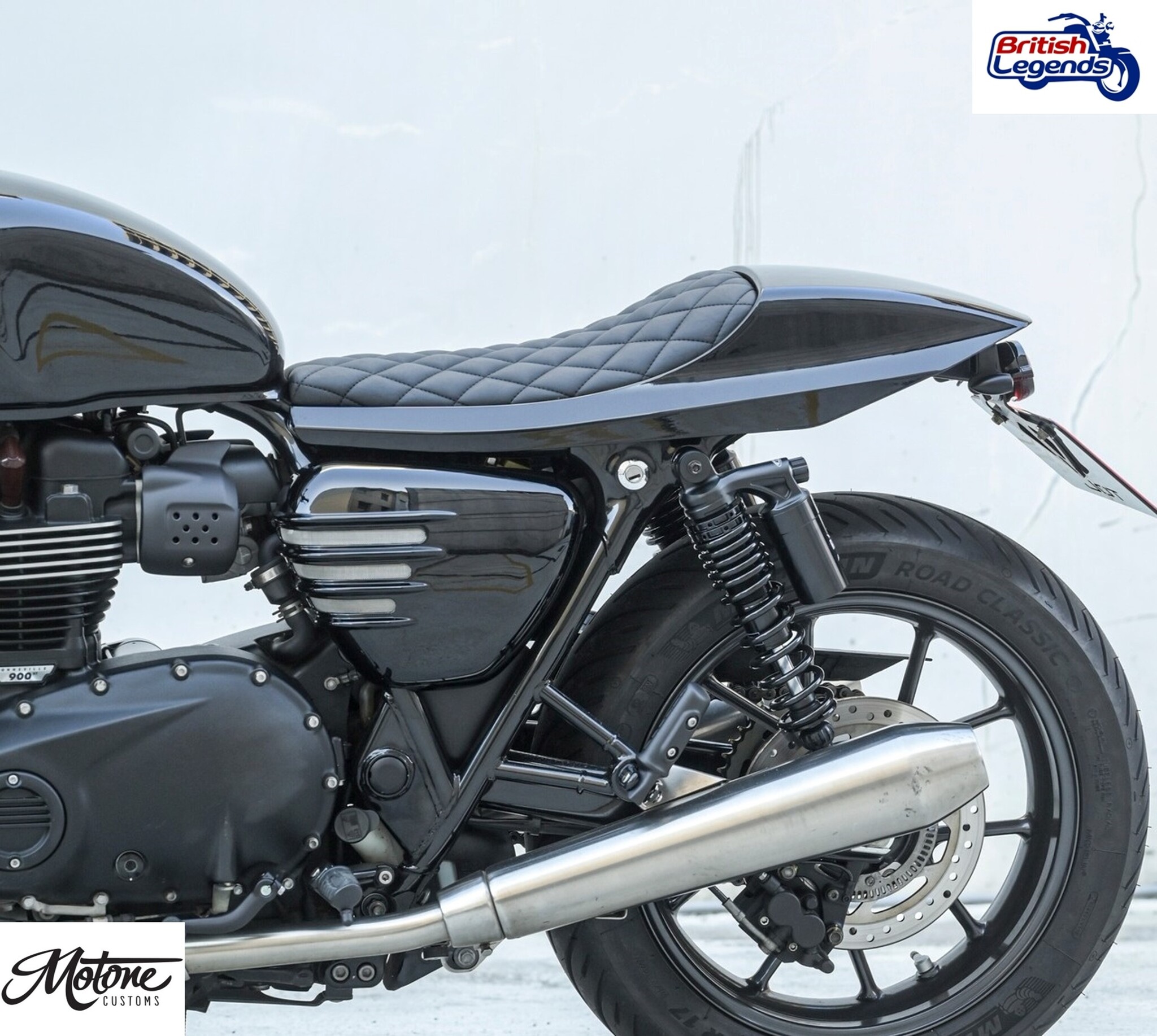 Motone Street-Tracker Seat for Triumph Twins