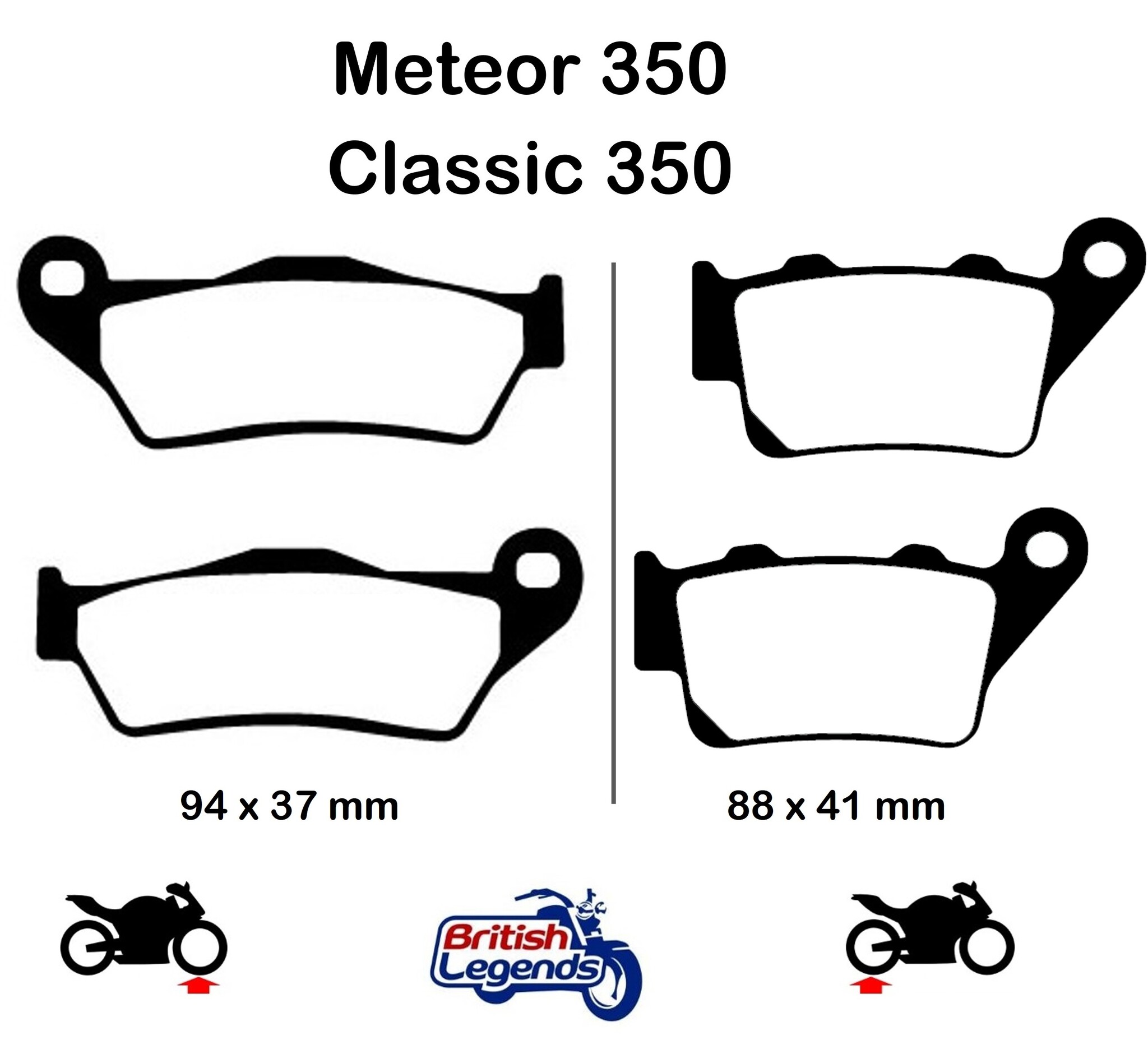 Pastiglie Freno Posteriori ROYAL ENFIELD Classic 350 2022- FERODO FDB2005ST  Sint