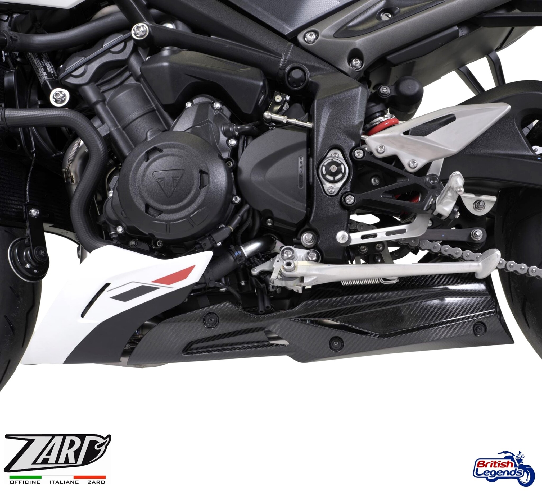 Ligne Zard 3-en-1 pour Triumph Street Triple 765