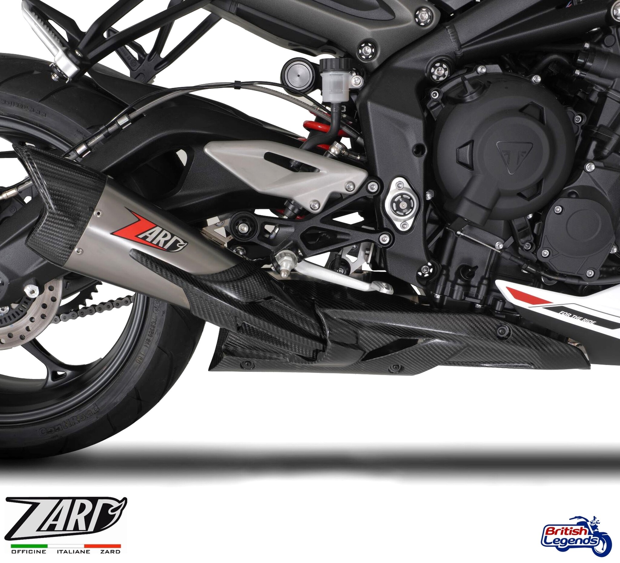 Ligne Zard 3-en-1 pour Triumph Street Triple 765